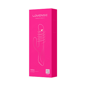 LOVENSE Velvo - вибратор-кролик с вращающимися шариками и мобильным управлением